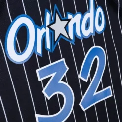 Woman Mitchell & Ness T-Shirts & Tops-Womens N&N Crop Tank Orlando Magic 1995 Shaquille O'Neal