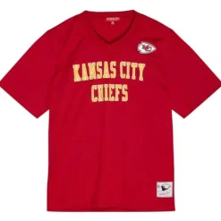 Woman Mitchell & Ness T-Shirts & Tops-Womens N&N Fashion Top Kansas City Chiefs Joe Montana