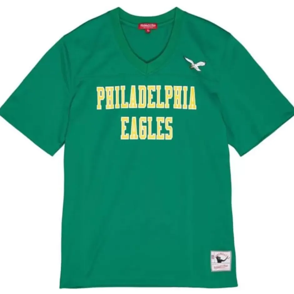 Woman Mitchell & Ness T-Shirts & Tops-Womens N&N Fashion Top Philadelphia Eagles Randall Cunningham