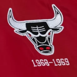 Men Mitchell & Ness Jackets & Outerwear-Womens Puffer Jacket Chicago Bulls