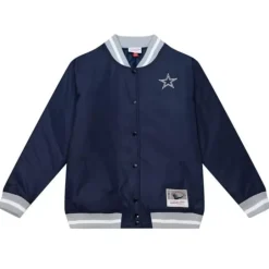 Men Mitchell & Ness Jackets & Outerwear-Womens Puffer Jacket Dallas Cowboys