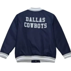 Men Mitchell & Ness Jackets & Outerwear-Womens Puffer Jacket Dallas Cowboys