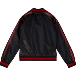 Woman Mitchell & Ness Jackets & Outerwear-Women'S Raglan Satin Jacket Kansas City Chiefs