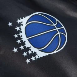 Woman Mitchell & Ness Jackets & Outerwear-Women'S Raglan Satin Jacket Orlando Magic