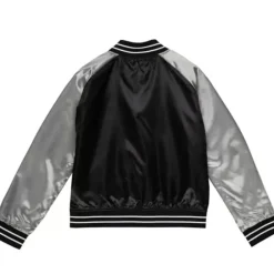 Woman Mitchell & Ness Jackets & Outerwear-Women'S Satin Jacket 2.0 Oakland Raiders
