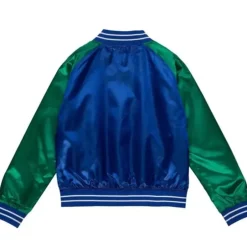 Woman Mitchell & Ness Jackets & Outerwear-Women'S Satin Jacket 2.0 Seattle Seahawks