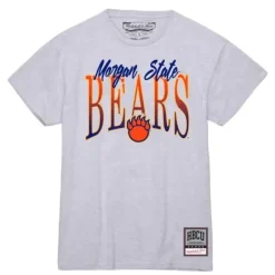 Woman Mitchell & Ness T-Shirts & Tops-Women'S Script Arc Tee Morgan State University