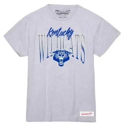 Woman Mitchell & Ness T-Shirts & Tops-Women'S Script Arc Tee University Of Kentucky