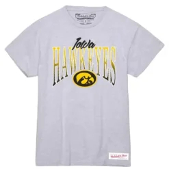 Woman Mitchell & Ness T-Shirts & Tops-Women'S Script Arc Tee University Of Iowa