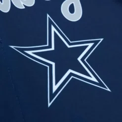 Woman Mitchell & Ness T-Shirts & Tops-Women'S Ss Button Crop Dallas Cowboys