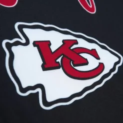 Woman Mitchell & Ness T-Shirts & Tops-Women'S Ss Button Crop Kansas City Chiefs