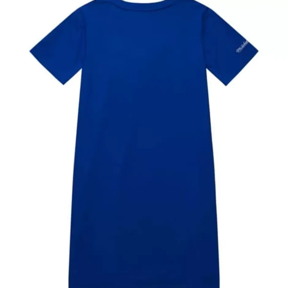Woman Mitchell & Ness T-Shirts & Tops-Womens Ss Dress Los Angeles Dodgers