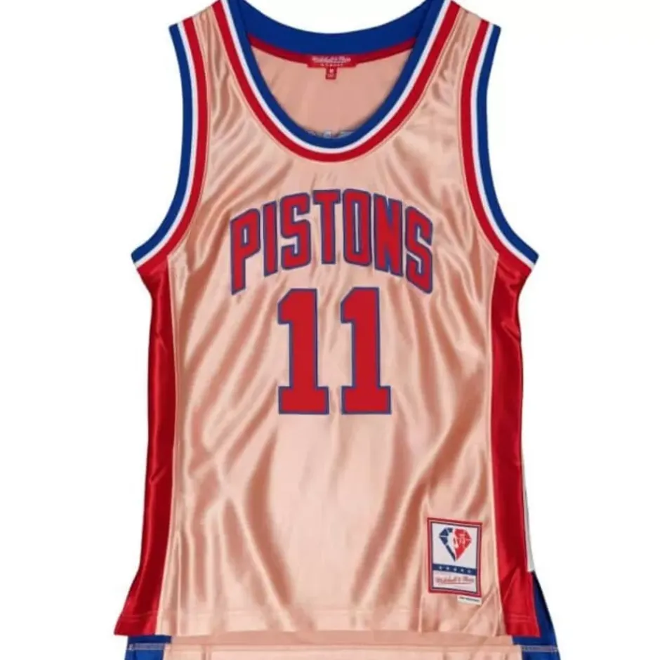 Mitchell & Ness Nba Swingman-Womens 75Th Anniversary Rose Gold Swingman Isiah Thomas Detroit Pistons 1982-83 Jersey