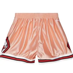 Woman Mitchell & Ness Shorts-Womens 75Th Anniversary Rose Gold Shorts Chicago Bulls
