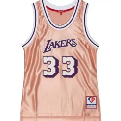 Mitchell & Ness Nba Swingman-Women'S 75Th Rose Gold Swingman Kareem Abdul-Jabbar Los Angeles Lakers 1983 Jersey