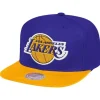 Mitchell & Ness Snapback-Wool 2 Tone Snapback Los Angeles Lakers