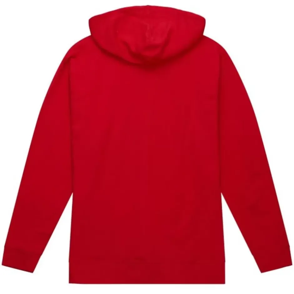 Men Mitchell & Ness Hoodies & Sweatshirts-Wordmark 1 Hoodie Atlanta Falcons