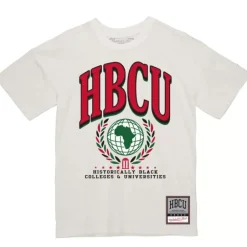 Men Mitchell & Ness T-Shirts & Tops-Worldwide Tee Hbcu