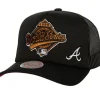 Mitchell & Ness Snapback-Ws Trucker Coop Atlanta Braves