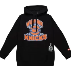 Men Mitchell & Ness Hoodies & Sweatshirts-Wu Tang Shaolin X Br Remix Hoody New York Knicks
