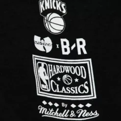 Men Mitchell & Ness Hoodies & Sweatshirts-Wu Tang Shaolin X Br Remix Hoody New York Knicks