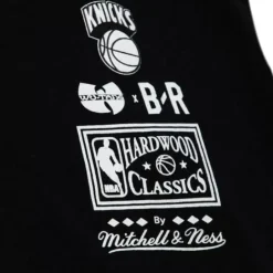Men Mitchell & Ness T-Shirts & Tops-Wu Tang Shaolin X Br Remix Ss Tee New York Knicks