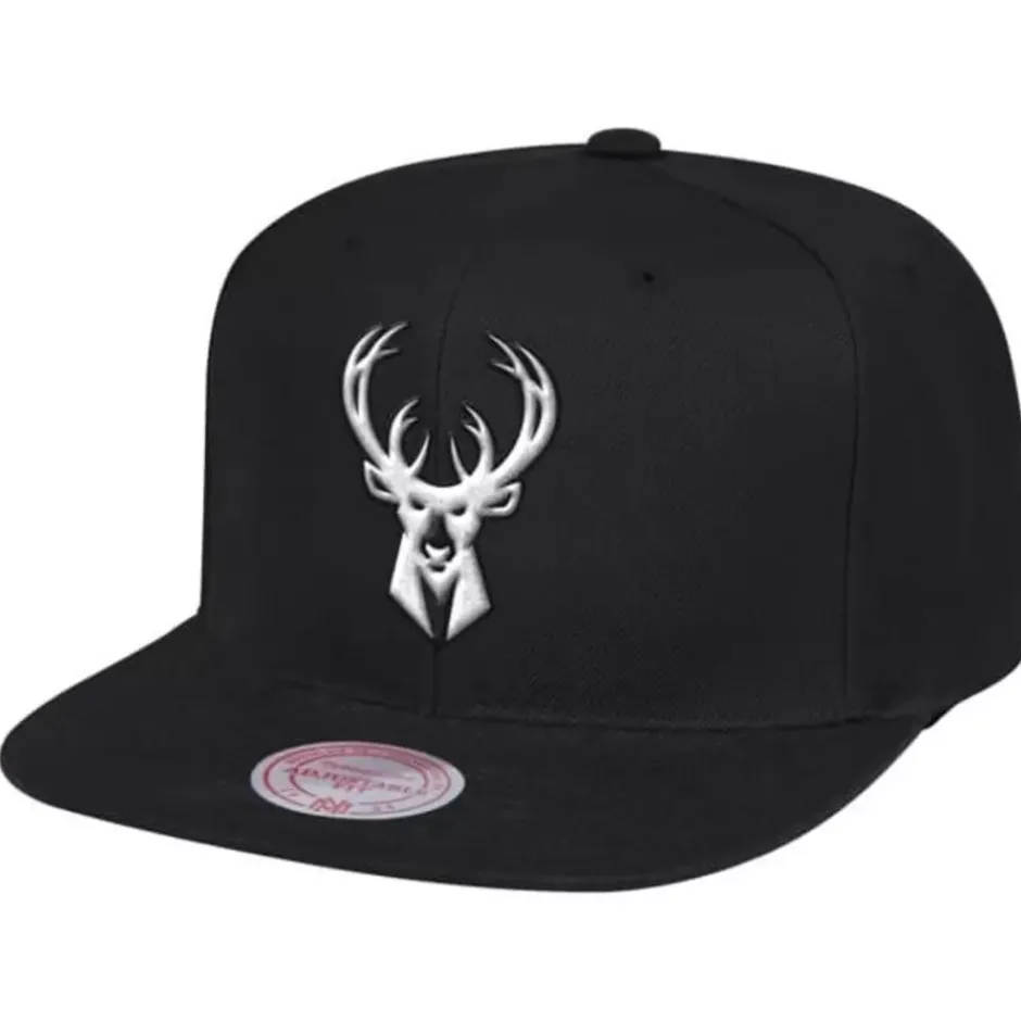 Mitchell & Ness Snapback-Xl Bwg Snapback Milwaukee Bucks