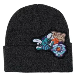 Mitchell & Ness Knit-Xl Logo Patch Knit Hwc Charlotte Hornets